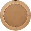 Beliani Sieninis veidrodis DELICIAS 60 cm balta