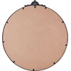 Beliani Sieninis veidrodis SOMMANT 67 cm 76 cm metalinis juodas