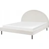 Beliani Boucle lova MARGUT 160 x 200 cm, balta