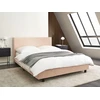Beliani Lova Boucle ALBI 140 x 200 cm smėlio spalvos