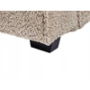 Beliani Dviejų asmenų lova MIRANDE 160 x 200 cm smėlio spalvos boucle
