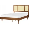Beliani Rotango lova AURAY 140 x 200 cm ruda