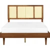 Beliani Rotango lova AURAY 140 x 200 cm ruda