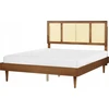 Beliani Rotango lova AURAY 160 x 200 cm, ruda