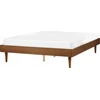 Beliani Lova TOUCY 160 x 200 cm, ruda uosio spalva