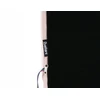 Beliani Vaikiška lova su karūna veliūrinė RUBIAN 90 x 200 cm su LED rožinė