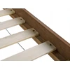 Beliani LOVA TOUCY su LED apšvietimu 140 x 200 cm, ruda