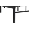 Beliani Metalinė lova MAURESSAC 180 x 200 cm juoda
