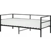 Beliani Metalinė lova BATTUT 90 x 200 cm, juoda