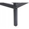 Beliani Metalinis baldakimo lovos rėmas LESTARDS 180 x 200 cm, juodas