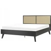 Beliani Rotango lova MONPAZIER 160 x 200 cm juoda