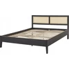 Beliani Rotango lova MONPAZIER 160 x 200 cm juoda