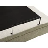 Beliani Reguliuojama lova CASTELLAN 80 x 200 cm smėlio spalvos