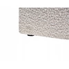 Beliani Baston lovos su patalynės dėže, Boucle audinys, šviesiai smėlio spalvos, 180 x 200 cm