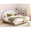 Beliani Lova MILLAY 160 x 200 cm pieno baltumo