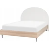 Beliani Lova MILLAY 160 x 200 cm pieno baltumo