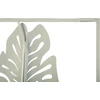 Beliani Sieninė dekoracija Liść PALLADIUM metalinė 90 cm auksinė