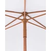 Beliani Sodo skėtis 258 cm MURASA baltas