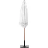 Beliani Sodo skėtis 258 cm MURASA baltas