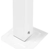 Beliani Sodo paviljonas LED PARGA metalinis 310 cm 310 cm pilkas