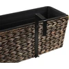 Beliani Pot 80 x 20 x 18 cm rudos spalvos KVALA