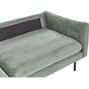 Beliani 4 vietų kampinė sofa VINTERBRO šviesiai žalia, dešininė
