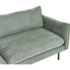 Beliani 4 vietų kampinė sofa VINTERBRO šviesiai žalia, dešininė