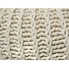 Beliani Pufas CONRAD medvilninis smėlio spalvos