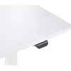 Beliani Elektriškai reguliuojamas rašomasis stalas GRIFTON, baltas, 120x60 cm