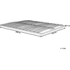 Beliani Lovos pagrindas COMBOURG 160 × 200 cm