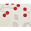 Beliani Rinkinys 2 dekoratyvinės pagalvės PRALINE Velvet 45 x 45 cm Baltas Kalėdų raštas