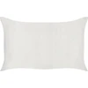 Beliani Rinkinys 2 dekoratyvinės pagalvės ALSINE Medvilnė 30 x 50 cm Raudona Striped