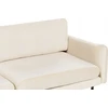 Sofa Beliani 5 vietų svetainės baldų komplektas VINTERBRO, veliūrinis, šviesiai smėlio spalvos su pufu