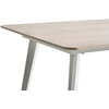 Beliani Sodo stalas RODALLO 160 cm 90 cm akmens travertino efektas