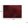 Beliani Shaggy kilimas EVREN Raudonas 200 x 300 cm