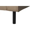 Beliani 3 vietų sofa SAVALEN iš dirbtinės odos, smėlio spalvos