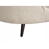 Beliani 2 vietų sofa SAVAR Bouclé balta