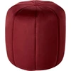 Beliani Pufas SELBY, aksominis, bordo