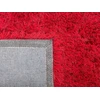 Beliani Raštuotas kilimas shaggy CIDE raudonas 200 x 300 cm