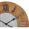 Beliani Sieninis laikrodis CUILCO 60 cm, kėnio mediena, rudas