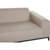 Beliani 2 vietų sodo sofa ROVIGO smėlio spalvos