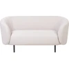 Beliani Dvivietė sofa LOEN, šviesiai smėlio spalvos