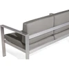 Beliani Sodas sofA 2 -asmuo tamsiai pilka SALERNO