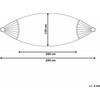 Beliani Sodo hamakas ROCCA, 150 kg, 290 x 150cm, pilkas