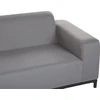Beliani 2 vietų sodo sofa ROVIGO pilka