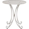 Beliani Staliukas bistro CILENTO 71 cm 71 cm Metal Pilka