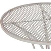 Beliani Staliukas bistro CILENTO 71 cm 71 cm Metal Pilka