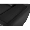 Beliani 2 vietų sofa VOGAR dirbtinė oda, juoda