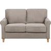 Beliani Dvivietė sofa RONNEBY šviesiai ruda