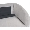 Beliani Dvivietė sofa TROSA šviesiai pilka